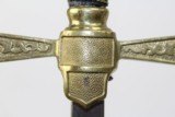 Antique FRATERNAL Ceremonial SWORD Marked “KKK” - 11 of 20