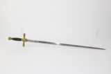 Antique FRATERNAL Ceremonial SWORD Marked “KKK” - 17 of 20