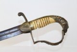 Early 19th Century AMERICAN EAGLE Pommel Saber - 3 of 23