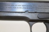WWI U.S. PROPERTY Marked COLT 1911 Pistol - 7 of 16