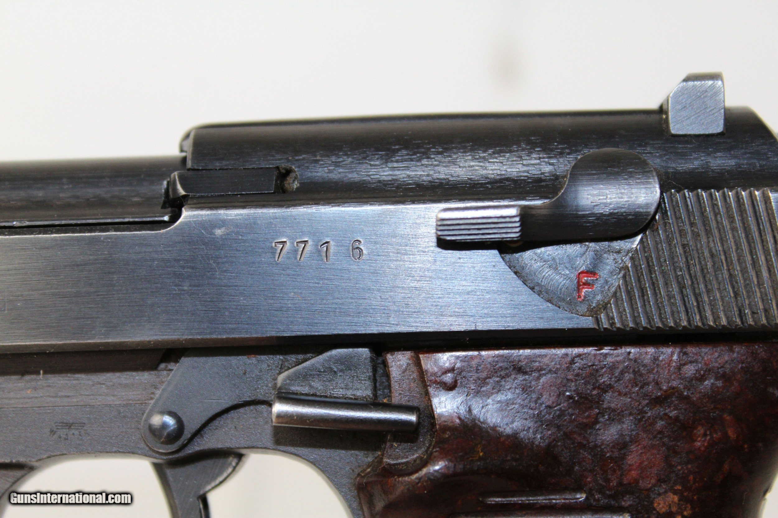 World War II NAZI German “byf 44” Mauser P38 Pistol