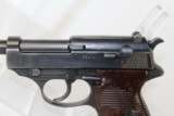 World War II NAZI German “byf 44” Mauser P38 Pistol - 4 of 10