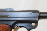 FINE Scarce SWISS Bern Model 1906 LUGER Pistol C&R - 10 of 16