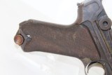 WWI Imperial German ERFURT P.08 Luger Pistol - 14 of 16