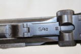 “[19]41” Dated WWII MAUSER S/42 Code Luger Pistol - 10 of 18
