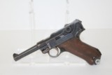 WEIMAR-ERA DWM 1920 LUGER Pistol C&R w Holster - 2 of 14