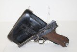 WEIMAR-ERA DWM 1920 LUGER Pistol C&R w Holster - 1 of 14