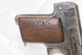 ENGRAVED 1920s Spanish GARATE ANITUA Pistol - 10 of 11