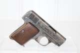 ENGRAVED 1920s Spanish GARATE ANITUA Pistol - 9 of 11