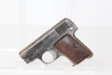 ENGRAVED 1920s Spanish GARATE ANITUA Pistol - 2 of 11