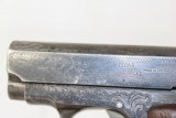 ENGRAVED 1920s Spanish GARATE ANITUA Pistol - 5 of 11