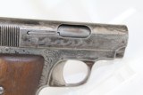 ENGRAVED 1920s Spanish GARATE ANITUA Pistol - 11 of 11