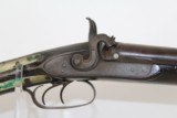 ANTIQUE Engraved “MORTIMER” Double Barrel Shotgun - 4 of 18