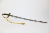 CIVIL WAR Antique 1850 Staff & Field Officer Sword - 3 of 20