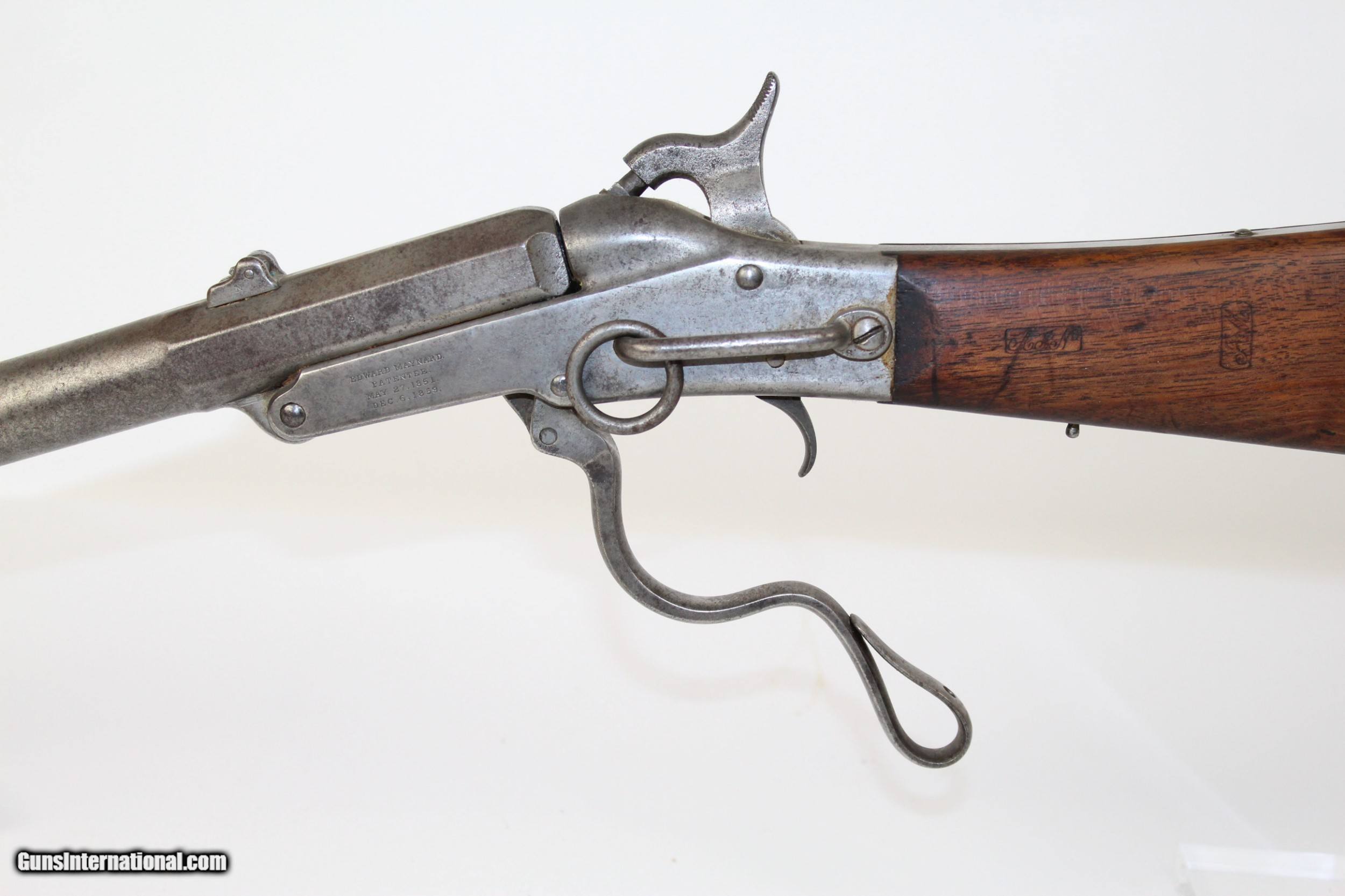 CIVIL WAR Antique MAYNARD 1863 Cavalry Carbine