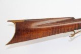 MAKER MARKED Antique PENNSYLVANIA Long Rifle - 3 of 18