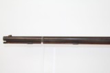 NEW YORK Style Half Stock PERCUSSION Long Rifle - 14 of 14