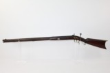 NEW YORK Style Half Stock PERCUSSION Long Rifle - 10 of 14
