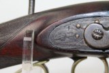 NEW YORK Style Half Stock PERCUSSION Long Rifle - 9 of 14