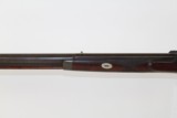 NEW YORK Style Half Stock PERCUSSION Long Rifle - 13 of 14