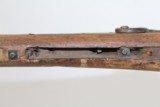 Antique BACK ACTION Long Rifle w STAG Escutcheon - 7 of 14