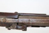 Antique HALF STOCK Percussion Long Rifle - 12 of 19