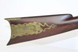 Antique HALF STOCK Percussion Long Rifle - 3 of 19
