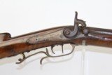 ANTIQUE Half Stock Percussion LONG RIFLE - 4 of 13