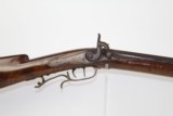 ANTIQUE Half Stock Percussion LONG RIFLE - 1 of 13