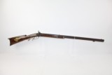 ANTIQUE Half Stock Percussion LONG RIFLE - 2 of 13