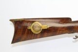 ANTIQUE Half Stock Percussion LONG RIFLE - 3 of 13