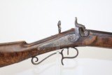 Antique NEW YORK Back Action TARGET Rifle - 1 of 18