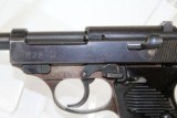 WORLD WAR 2 Walther "ac/43" Code P-38 Pistol - 3 of 13