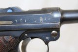 BRITISH Proofed WWI “1916” Dated DWM Luger Pistol - 13 of 18