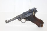 BRITISH Proofed WWI “1916” Dated DWM Luger Pistol - 1 of 18