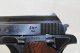 NAZI German WWII Fémáru Pistole 37 jhv43 & Holster - 9 of 16