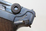 Inter-WORLD WARS Luger Pistol by DWM of Berlin - 9 of 15