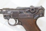 WWII Nazi GERMAN “42” Code Mauser LUGER Pistol - 3 of 15