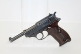 World War II Nazi German P.38 Pistol in 9mm Luger - 2 of 10
