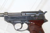 World War II Nazi German P.38 Pistol in 9mm Luger - 4 of 14