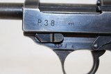 World War II Nazi German P.38 Pistol in 9mm Luger - 7 of 14