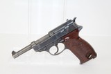 World War II Nazi German P.38 Pistol in 9mm Luger - 2 of 14