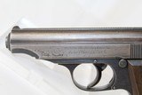 World War II NAZI German Walther Model PP Pistol - 4 of 13