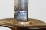 CIVIL WAR Antique 1840 NCO Sword by COLLINS - 7 of 12