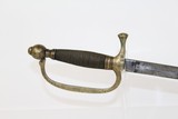 CIVIL WAR Antique Collins & Co 1840 MUSICIAN SWORD - 7 of 9