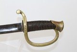 Antique AMES U.S. Model 1840 ARTILLERY Saber - 2 of 10