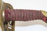 CIVIL WAR Antique 1850 Staff & Field Officer Sword - 10 of 17