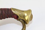 CIVIL WAR Antique 1850 Staff & Field Officer Sword - 12 of 17