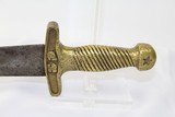 CONFEDERATE Antique CS Star Artillery Short Sword - 3 of 15