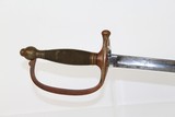 CIVIL WAR Antique EMERSON & SILVER 1840 NCO Sword - 10 of 12